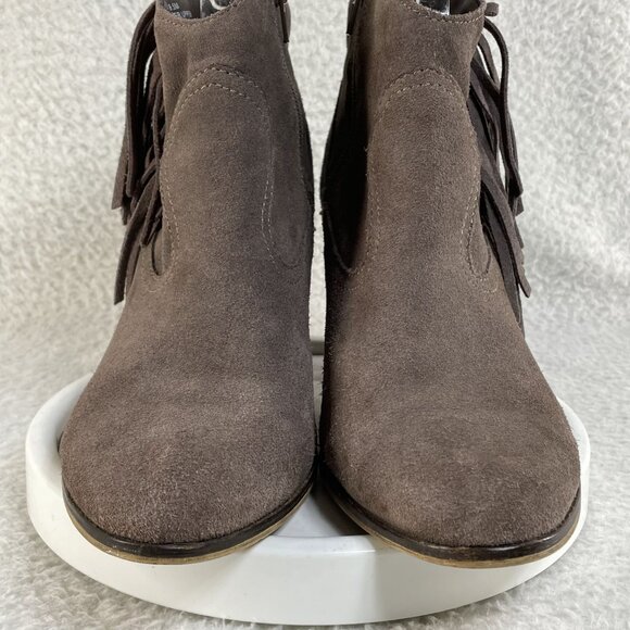 Steve Madden Ohio Suede Ankle Boots with Fringe Women's Size 9.5 - Picture 4 of 8